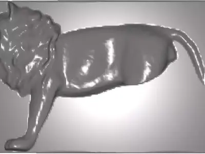 MakeIT Loin Concrete Mold 2 Pieces 3D model