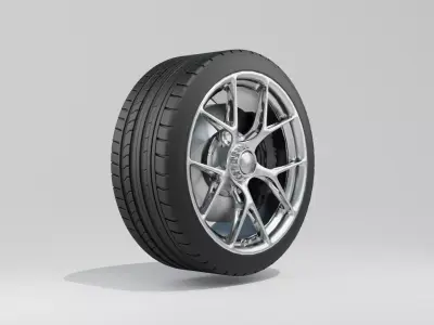 Apollo Intense Mozione Wheel 3D model