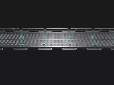 Metal Bridge 3D model buy
