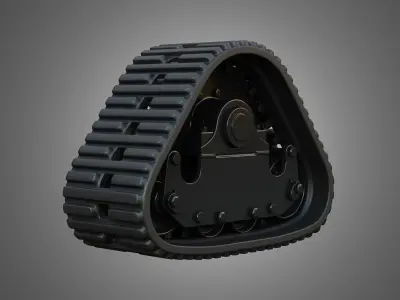 S76 Skid Steer Crawlers 3D model