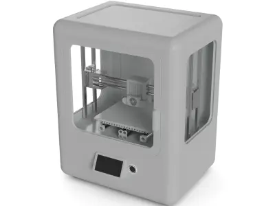 3D Printing Devices MJF 3D model