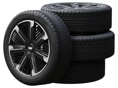 Cadillac wheels 3D model