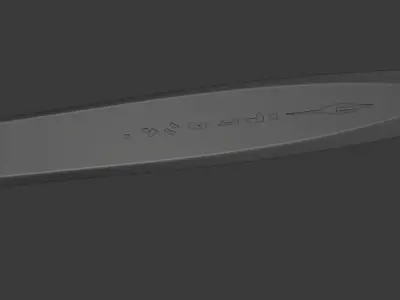 Cherubic Sword 3D model