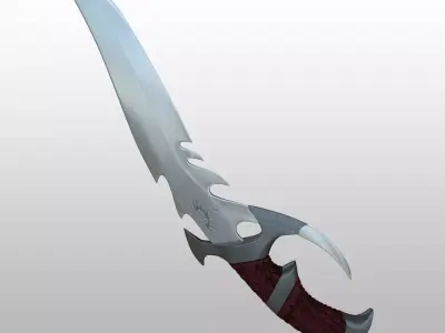 Dragon Knife 3D model