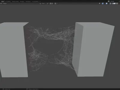 Spider Web Generator 3D model