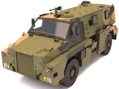 Bushmaster Protected Mobility Vehicle 3D model