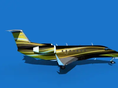 Embraer Praetor 600 V12 3D model