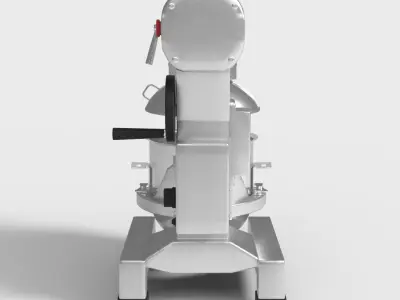 COMMERCIAL FOOD MIXER Low-poly 3D model