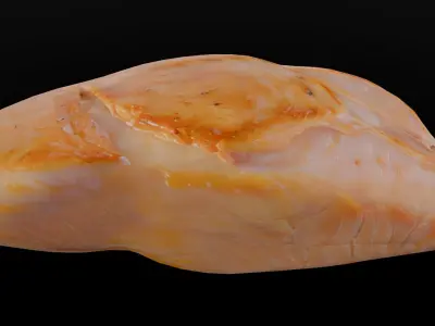 Chicken 3D Model Low-poly 3D model