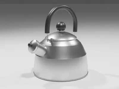Water Kettle Free 3D model