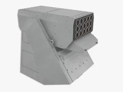 ODLS weapon system 3D model