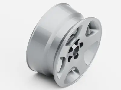 Audi S6 58707S Rim 3D model