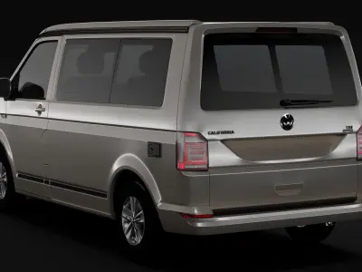 VW California T6 2018 3D model