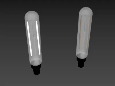 Tubilar Light Bulb 3D model