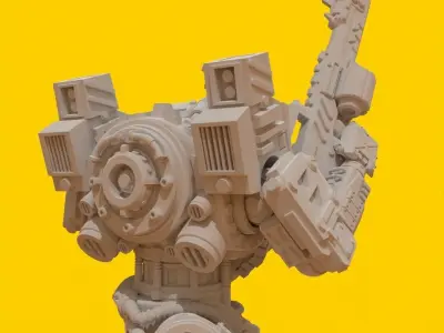 Jotunn Mech 3D print model