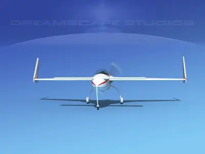 Rutan VariEze V17 3D model