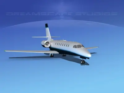 Cessna C680 Citation Soveriegn V16 3D model