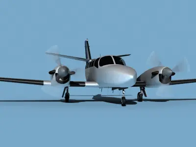 Cessna F406 Caravan II V15 3D model