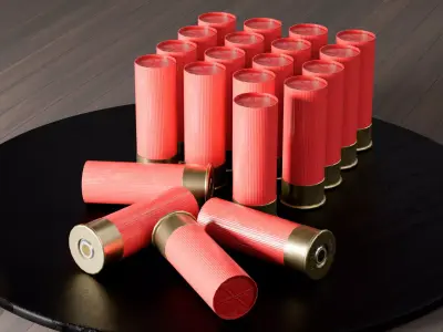 Ammo Pack APX 26  10 Calibers Game Ready PBR Low-poly 3D model