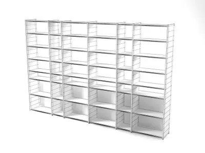 Radar R13 Shelving System Free 3D model purchase