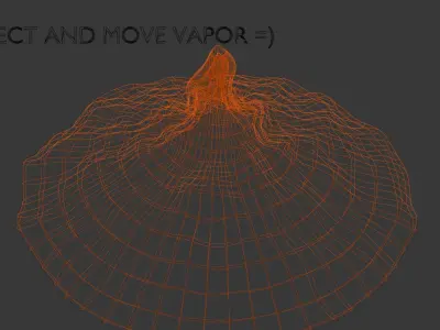 FREE JET VAPOR CONE Free 3D model