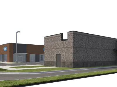 Retail-141 Retail Stores 3D model