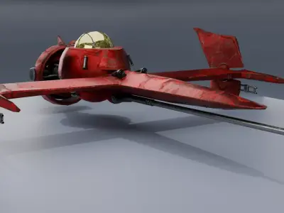 Swordfish Low-poly 3D model