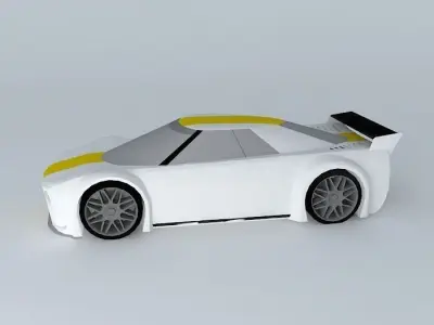Lancia 037 Concept Free 3D model