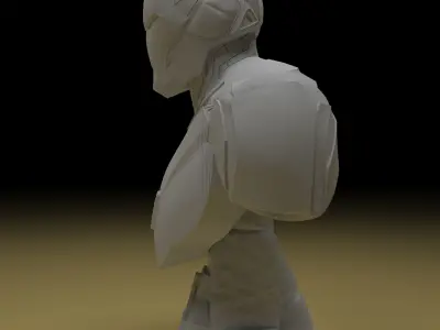 Iron Man bust 3D Model Ready to Print 3D print model