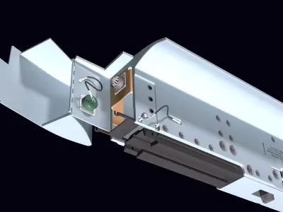 LAU-118 Launcher 3D model