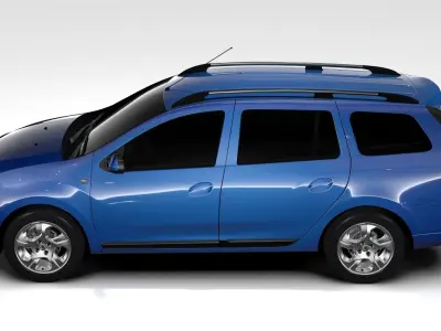 Dacia Logan MCV 2016 3D model