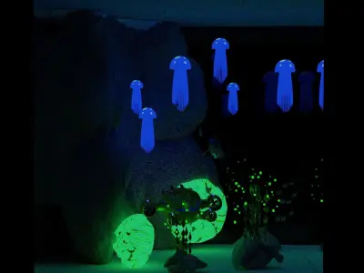 Koi fish - Koi aquarium Low-poly 3D model