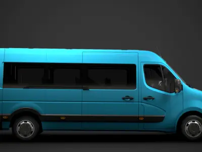Nissan NV 400 L3H2 Minibus 2020 3D model