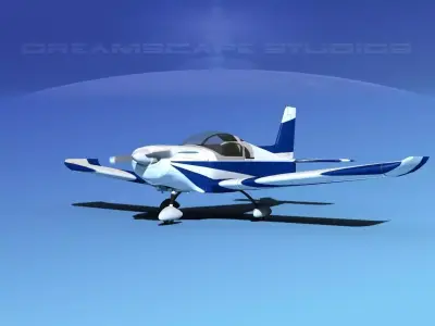 Zlin Z 242 V06 3D model