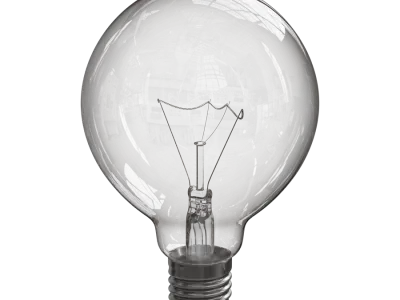  Clear Globe Light Bulb Model 