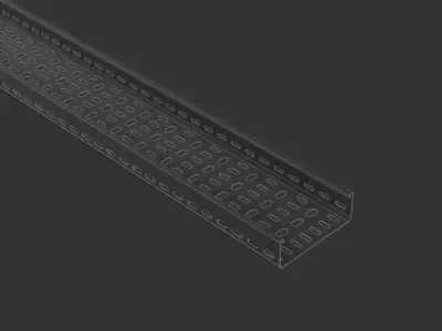 Cable Tray 150mm x 3000mm TYPE1 3D model