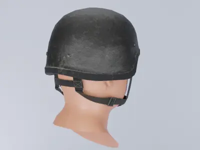 Kevlar helmet M1 Temp 3000 Low-poly 3D model