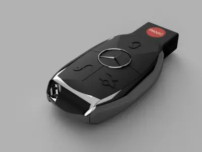 Mercedes Benz Key Fob Free 3D model