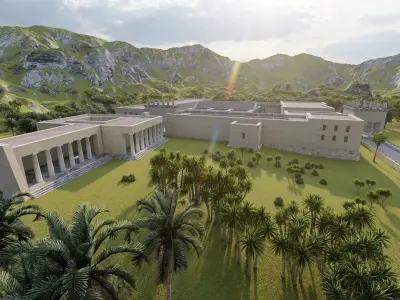 Parthenon-Historical Greek Temple 3D model