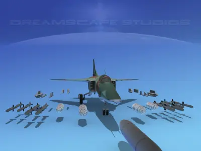 Mig-27 Flogger V07 Russia 3D model