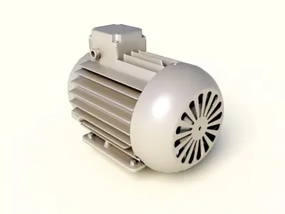 Motor dynamo engine part and industrial needs 3D model