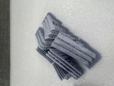 Ta-152 Fw-190 details and accessories 3D print model