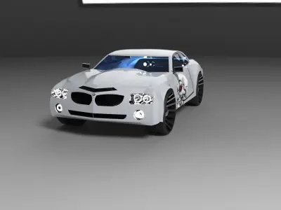 rhino car Free 3D model