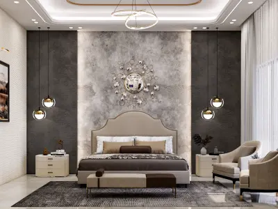 Bed Room Free 3D model order