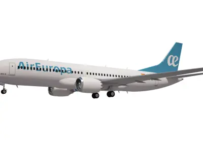 Air Europa Boeing 737 MAX 8 3D model