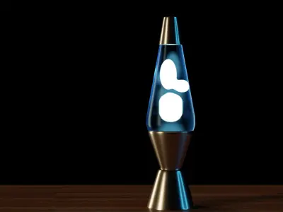 Lava Lamp Free 3D model