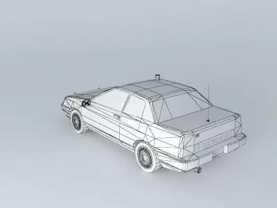 Aero Sportage (Police Interceptor) Free 3D model