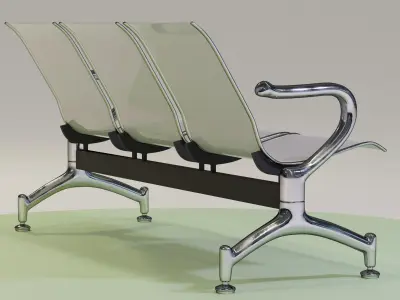 Waiting Chair Free 3D model purchase