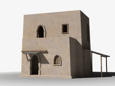 Arab x39 Low-poly 3D model