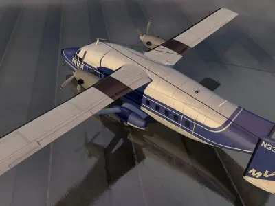 Short 330 or C-23 Sherpa 3D model